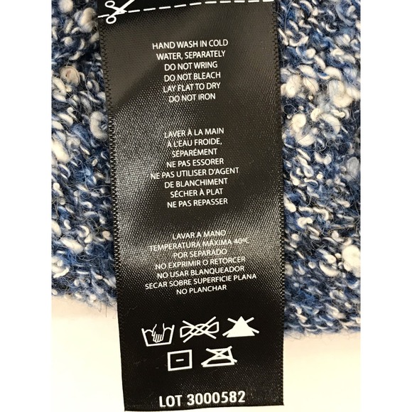 Buffalo David Bitton Women's Sweater Wool Blend Textured Long Sleeve Size Large - Picture 9 of 11